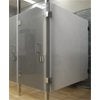 All-Glass Restroom Partition System