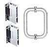 Hinge and Handle Sets for Shower Doors